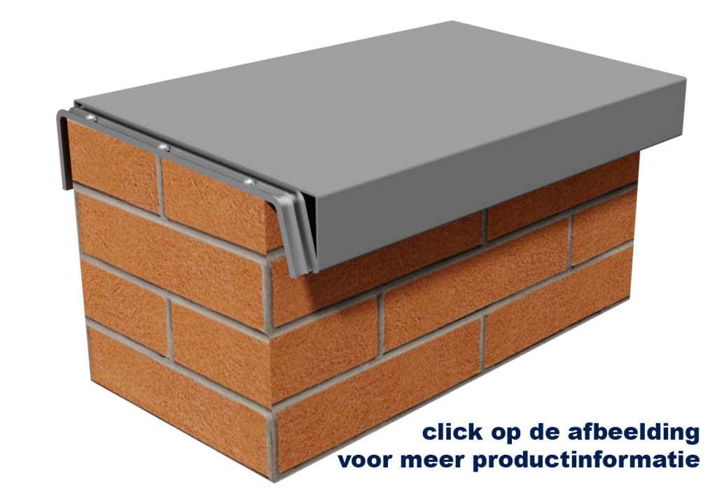 zetwerk Raintec aluminium muurafdekker