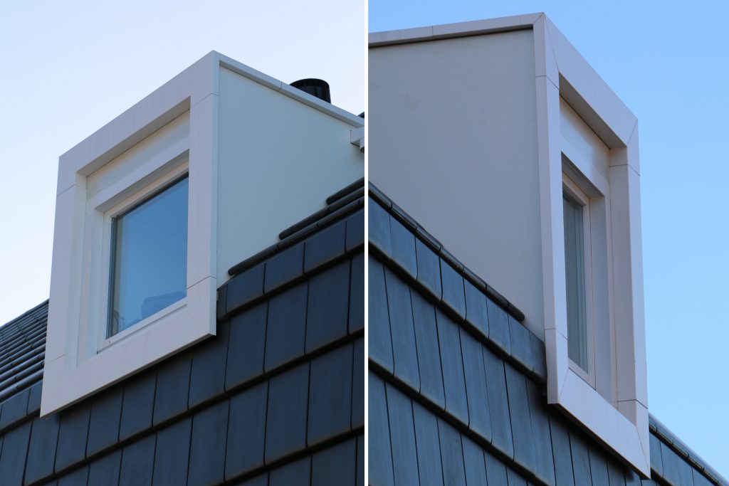 Raintec woning Rittenburg aluminium kader dakkapel rechts