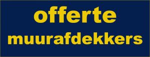 offerte aluminium muurafdekkers Raintec