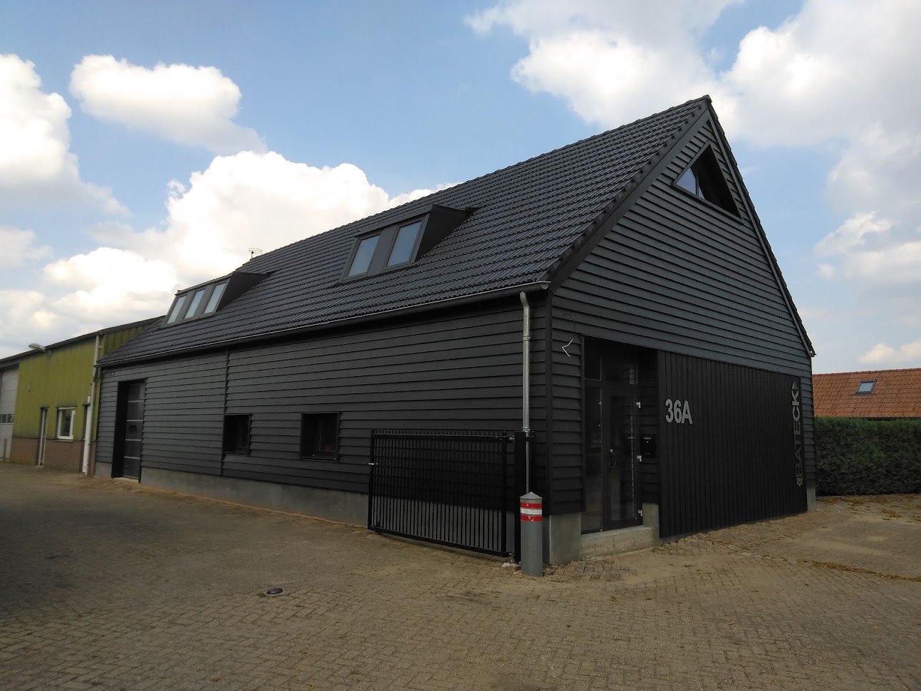 stalen houtnerf voor loodsen, maneges en